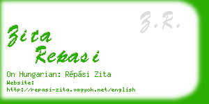 zita repasi business card